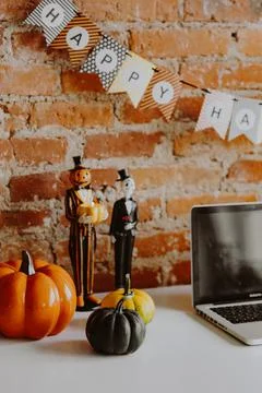 HALLOWEEN DECORATIONS Stock Photos