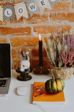 HALLOWEEN DECORATIONS Stock Photos