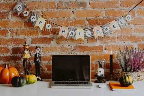 HALLOWEEN DECORATIONS Stock Photos