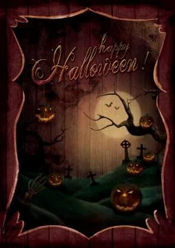 Halloween design Stock Illustration