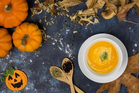 Halloween dinner Stock Photos