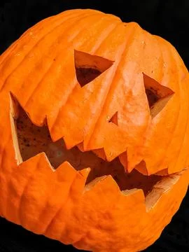 Halloween Display Pumpkin Foto stock
