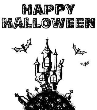Halloween doodle Stock Illustration