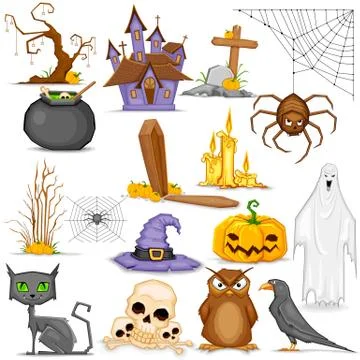 Halloween Element Stock Illustration