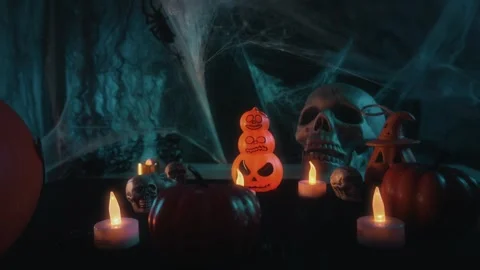 Halloween Environment Stock Footage 319504051