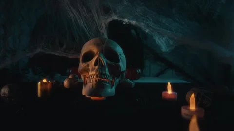 Halloween Environment Stock Footage 319504067