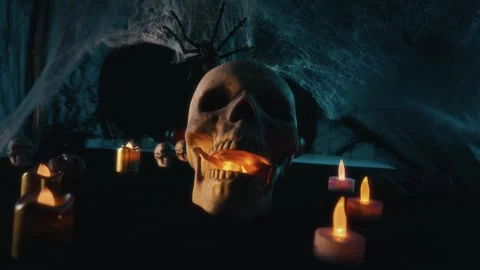 Halloween Environment Stock Footage 319504071