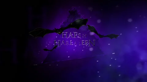 Halloween Event Loop Stock Footage 97285179