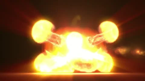 Halloween, explosion inside the pumpkin Stock Footage 11825874