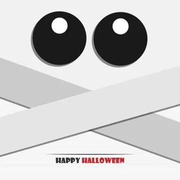 Halloween face Stock Illustration