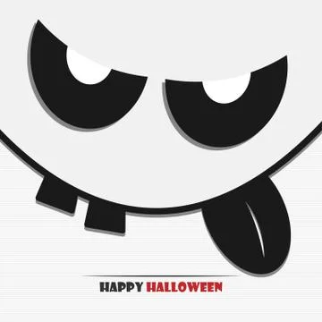 Halloween face Stock Illustration