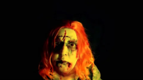 Halloween Fiend Stock Footage 142692890
