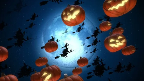 Halloween Stock Footage 89871695