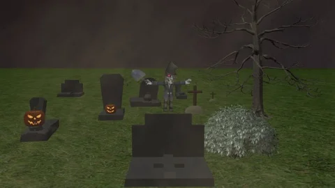 Halloween Stock Footage 96113347