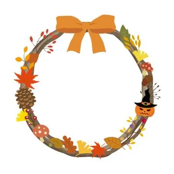 Halloween frame Stock Illustration