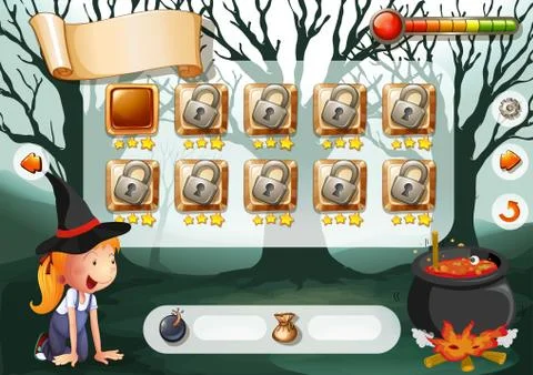Halloween game Stock Illustration