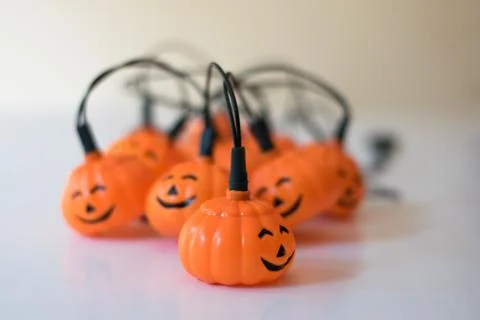 Halloween garland. Stock Photos