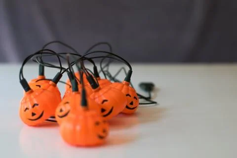 Halloween garland. Stock Photos