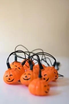 Halloween garland. Stock Photos