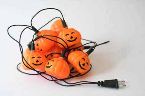 Halloween garland. Stock Photos