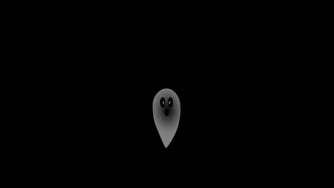 Halloween ghost 1 Stock Footage 125774186