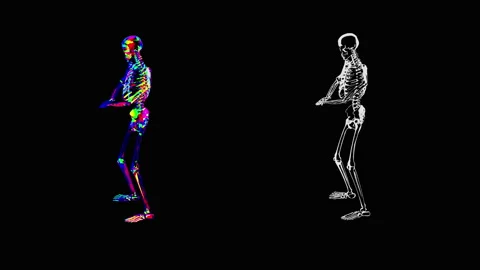 Halloween, Ghost, with Alpha matte. Stock Footage 150505818