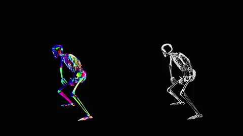 Halloween, Ghost, with Alpha matte. Stock Footage 150660849