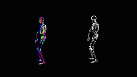 Halloween, Ghost, with Alpha matte. 库存影片 151543654