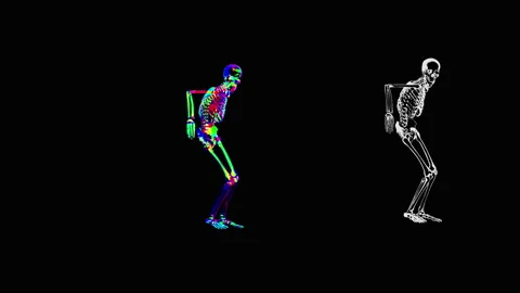 Halloween, Ghost, with Alpha matte. Video stock 151921287