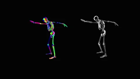 Halloween, Ghost, with Alpha matte. 库存影片 152932714