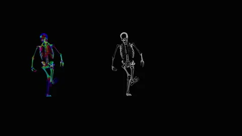 Halloween, Ghost, with Alpha matte. 库存影片 153107444