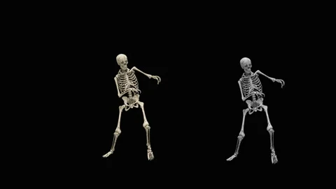 Halloween, Ghost, with Alpha matte. 库存影片 153462699