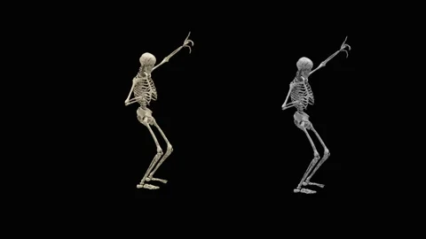 Halloween, Ghost, with Alpha matte. 스톡 동영상 153616706