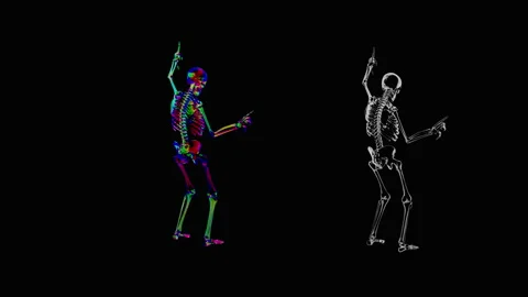 Halloween, Ghost, with Alpha matte. 库存影片 153616835