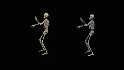 Halloween, Ghost, with Alpha matte. 動画素材 153934241