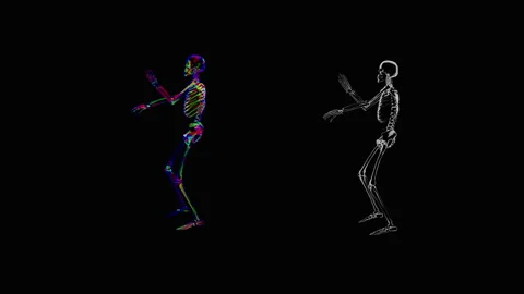 Halloween, Ghost, with Alpha matte. Видео 153935255