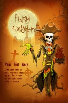 Halloween Ghost Stock Illustration