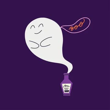 Halloween ghost Stock Illustration
