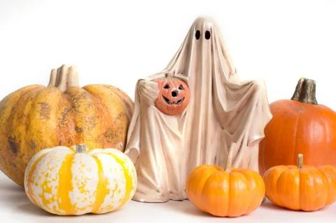 Halloween ghost Stock Photos