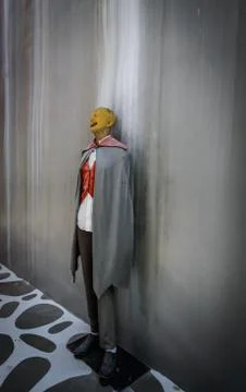 Halloween ghost puppet Stock Photos