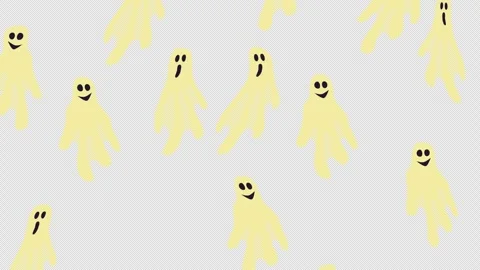 Halloween ghosts Stock Footage 251989371