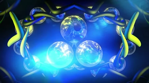 Halloween GID Loop 17 Stock Footage 60004548