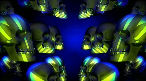 Halloween GID Loop 2 Stock Footage 59979605