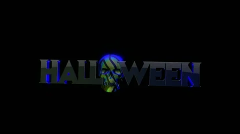 Halloween GID Loop 22 Stock-Footage 60005480