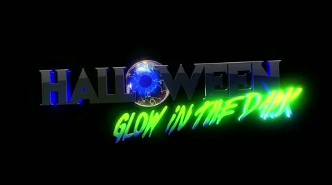 Halloween GID Loop 23 Stock-Footage 60005865