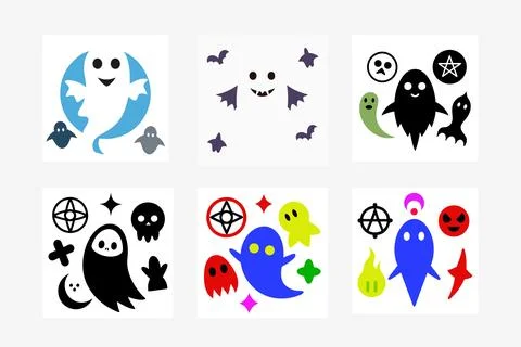 Halloween Goast Stock Illustration