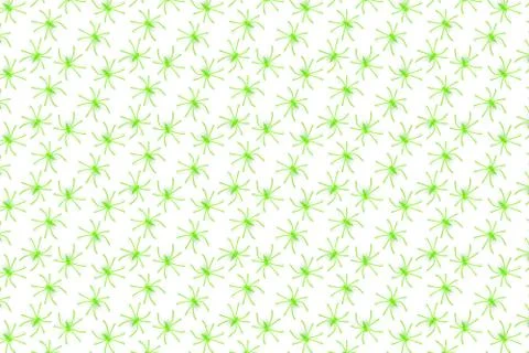 Halloween - green spiders - background pattern Stock Photos