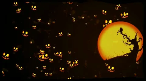 Halloween Greeting Stock After Effects