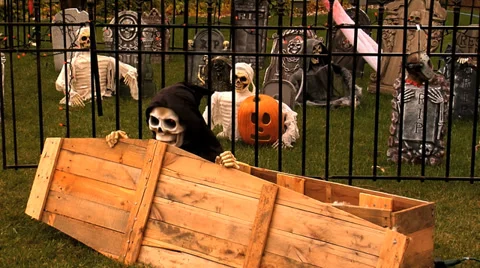 Halloween Grim Reaper MS Vidéo 33517573