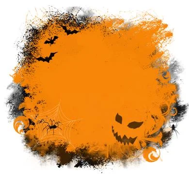 Halloween grunge background Stock Illustration